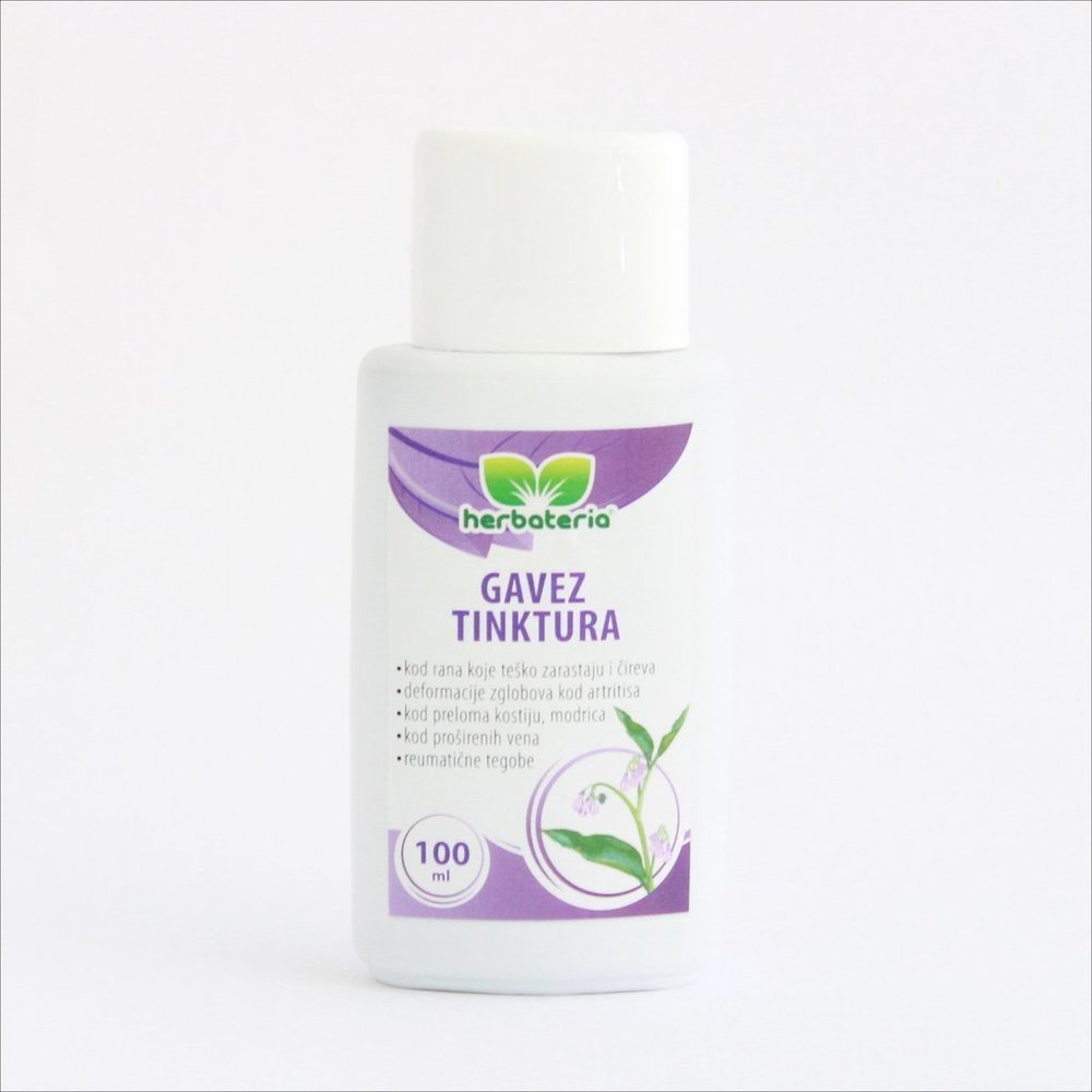 Herbateria - Gavez tinktura 100 ml Herbateria - Gavez tinktura 100 ml