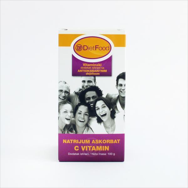 DietFood - Natrijum askorbat (C vitamin) 300 g DietFood - Natrijum askorbat (C vitamin) 300 g