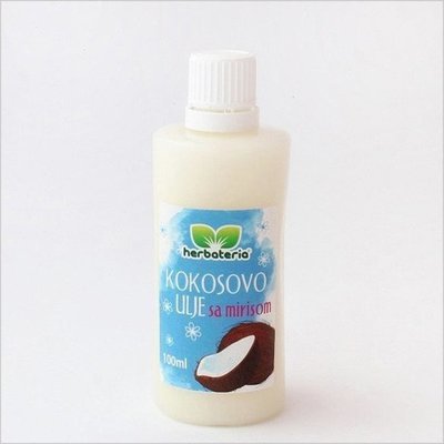 Herbateria - Kokosovo ulje sa dodatim mirisom 100 ml