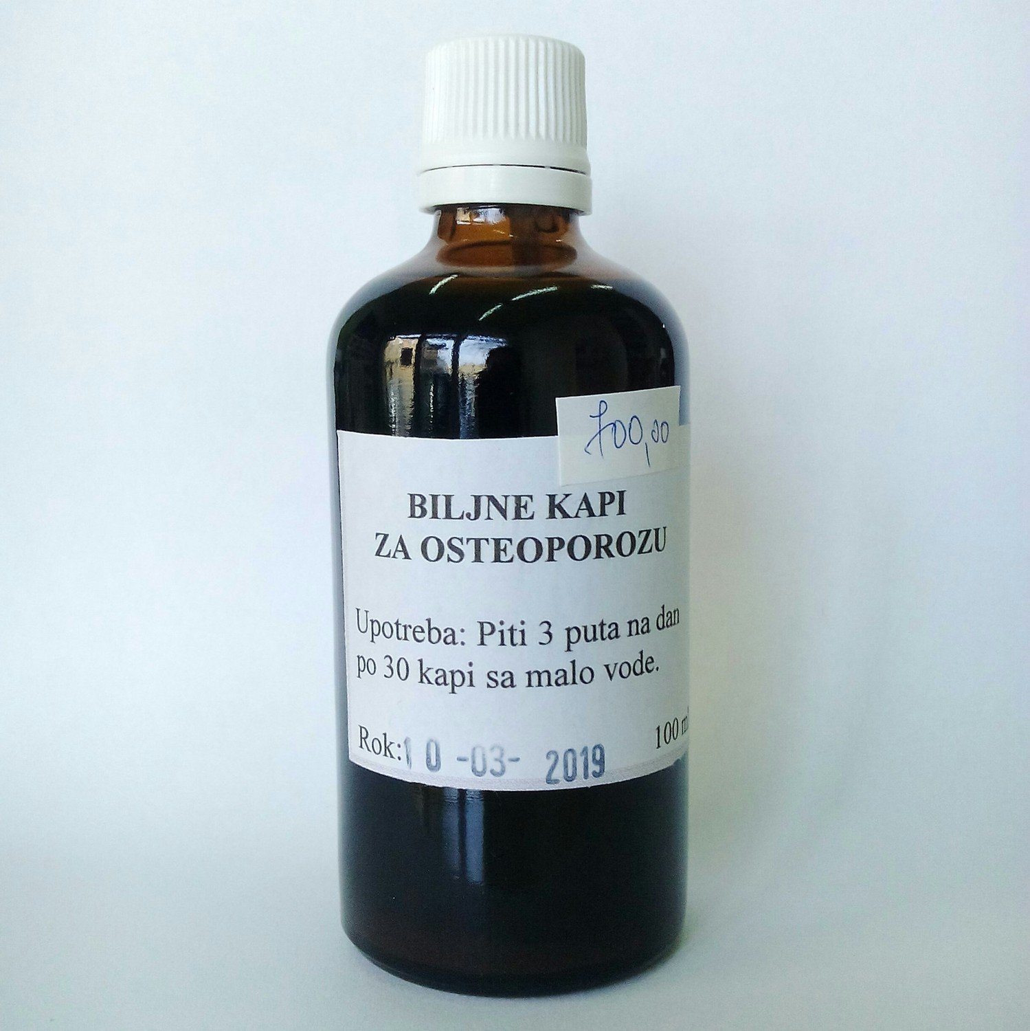 Biljne kapi za osteoporozu 100 ml Mediflora Biljne kapi za osteoporozu 100 ml Mediflora