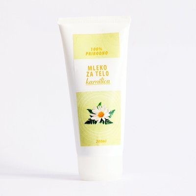 Herbateria - Mleko za telo kamilica 200 ml Herbateria - Mleko za telo kamilica 200 ml