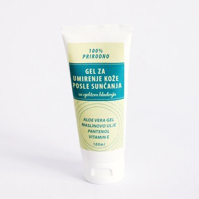 Herbateria - Gel za umirenje kože posle sunčanja, sa efektom hlađenja 200 ml Herbateria - Gel za umirenje kože posle sunčanja, sa efektom hlađenja 200 ml