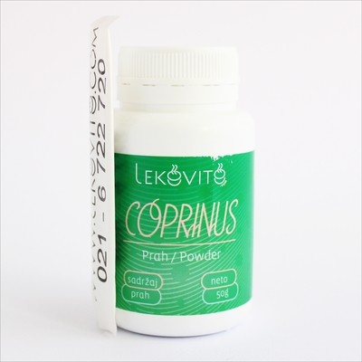 Coprinus prah 50 g