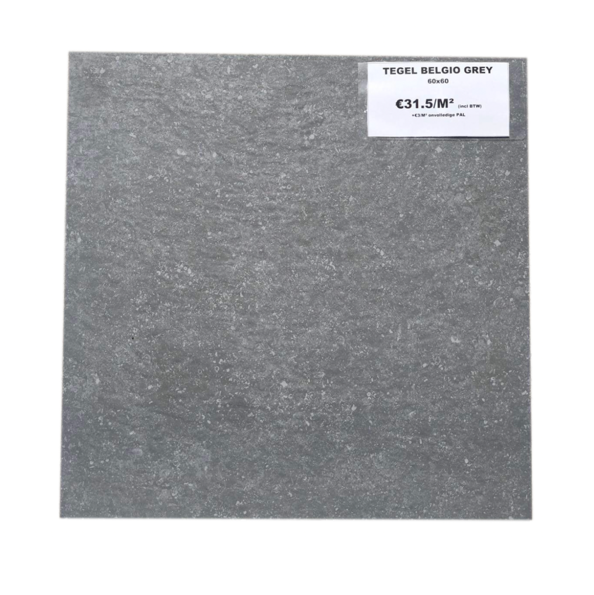 Tegel 52 Belgio Grey 60X60X2CM
