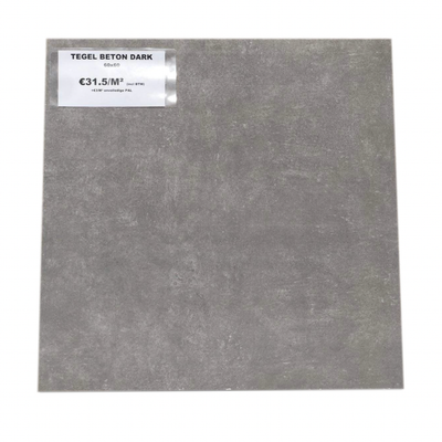 Tegel 51 Beton Dark 60X60X2CM