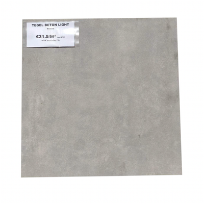 Tegel 50 Beton Light 60X60X2CM