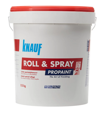 Knauf Propaint Roll &amp; Spray plamuur 15KG