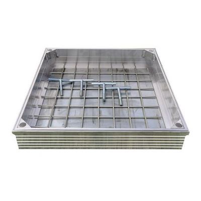 Klinkerdeksel Alu 40X40X10CM