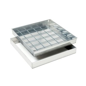 Klinkerdeksel Alu 60X60X8CM
