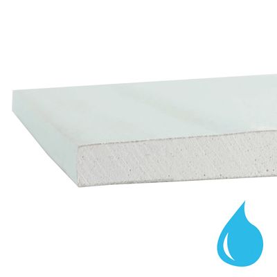 Gipsplaat Waterwerend  4AK 12,5MM 260X120CM