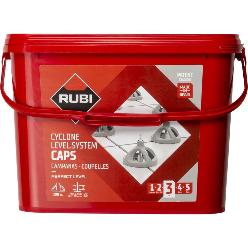 Rubi Cyclone kapjes 100 stuks