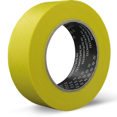 TechnoTape Maskingtape Geel 25mm x 50m