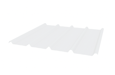 Profielplaat Lot Zonder Doek 2X1.05M /0.50MM White