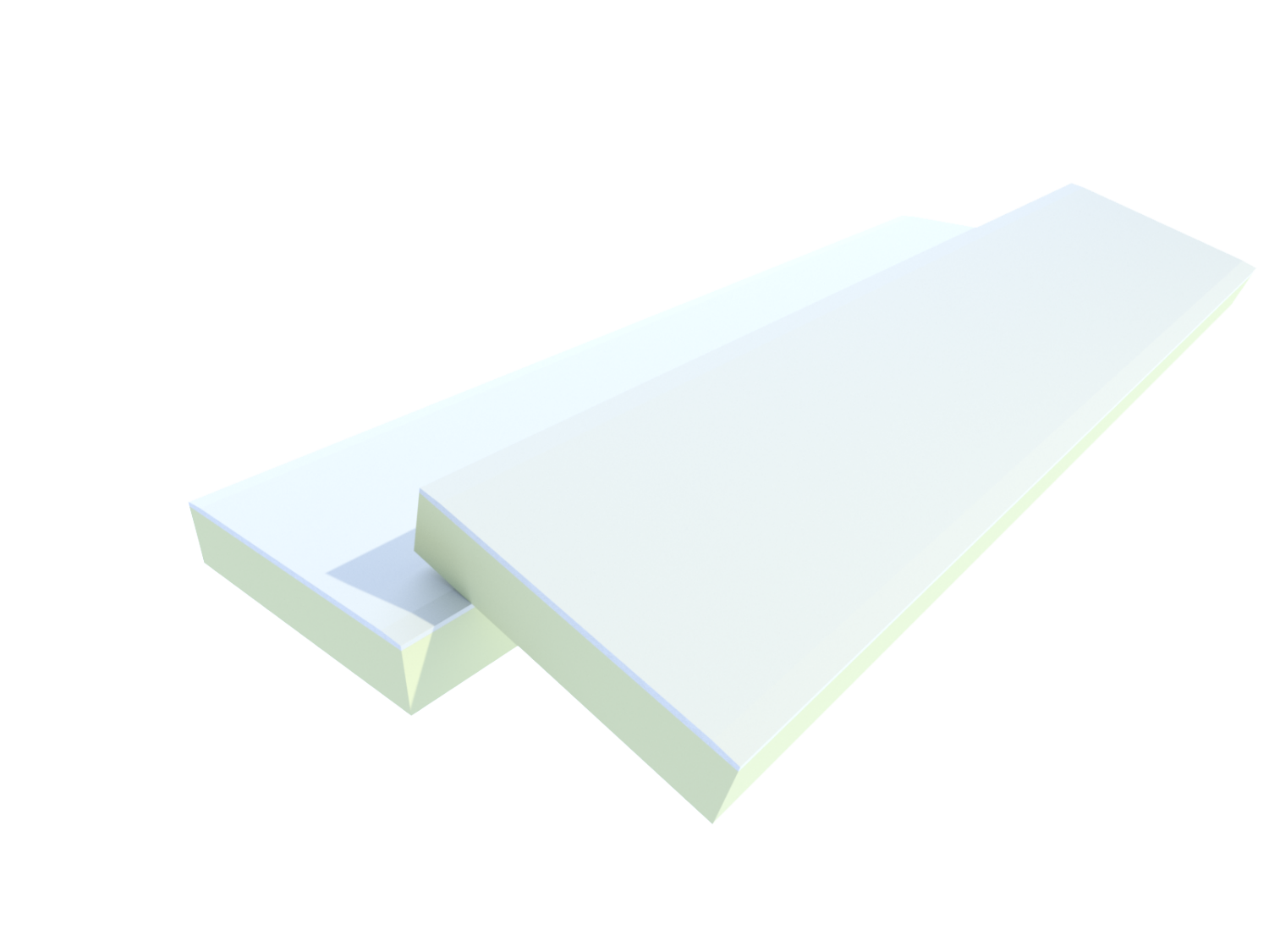 Isolatie + Gipsplaat Utherm Wall K GYP PIR 2600x600x80/12,5 mm AK R=3,65