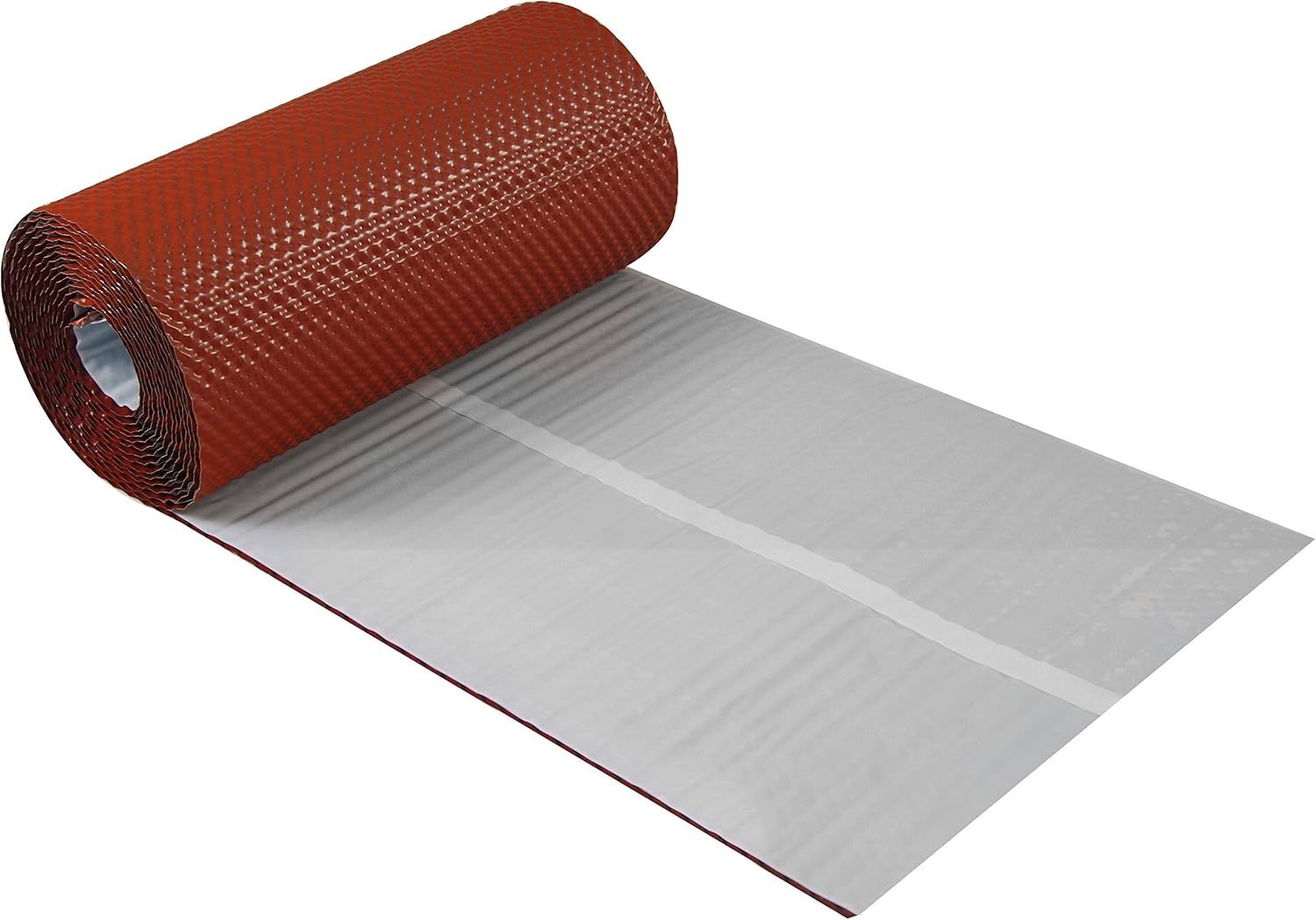 Ondervorst aluminium Rood 5M/Rol