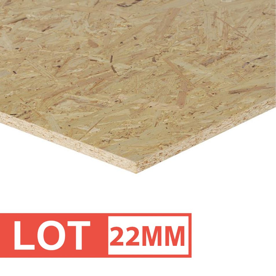 OSB 3 250X122CM / 22MM (LOT54)