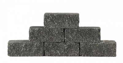 Marlux Granuwall 30X12X12 CM Antraciet