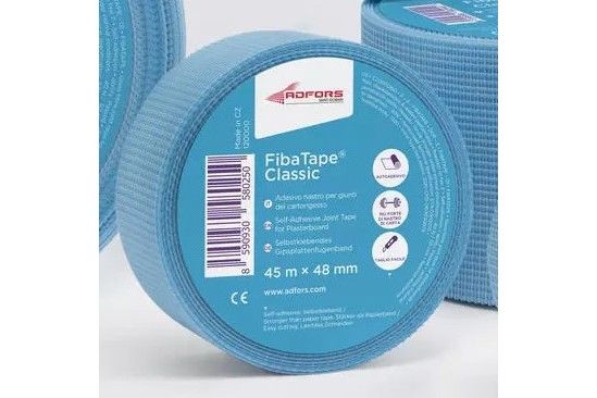 Voegband Glasvezel Blauw 45MX48MM
