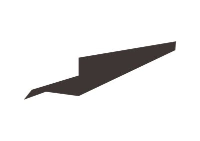 Profielplaat Opstaande Windveer Universeel 2.10M