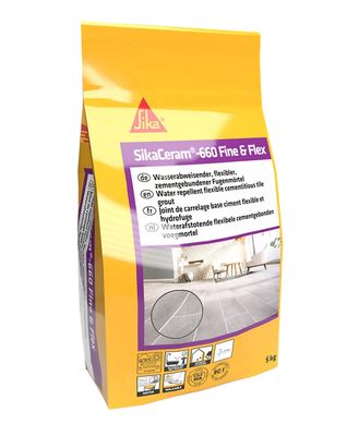 SikaCeram660 Fine&amp;Flex Voegmortel White/ 5KG