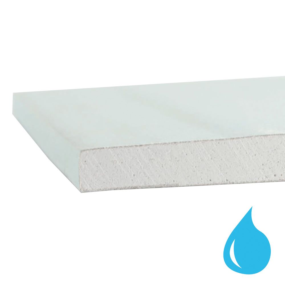 Gipsplaat Waterwerend 2AK 12,5MM   260X60CM