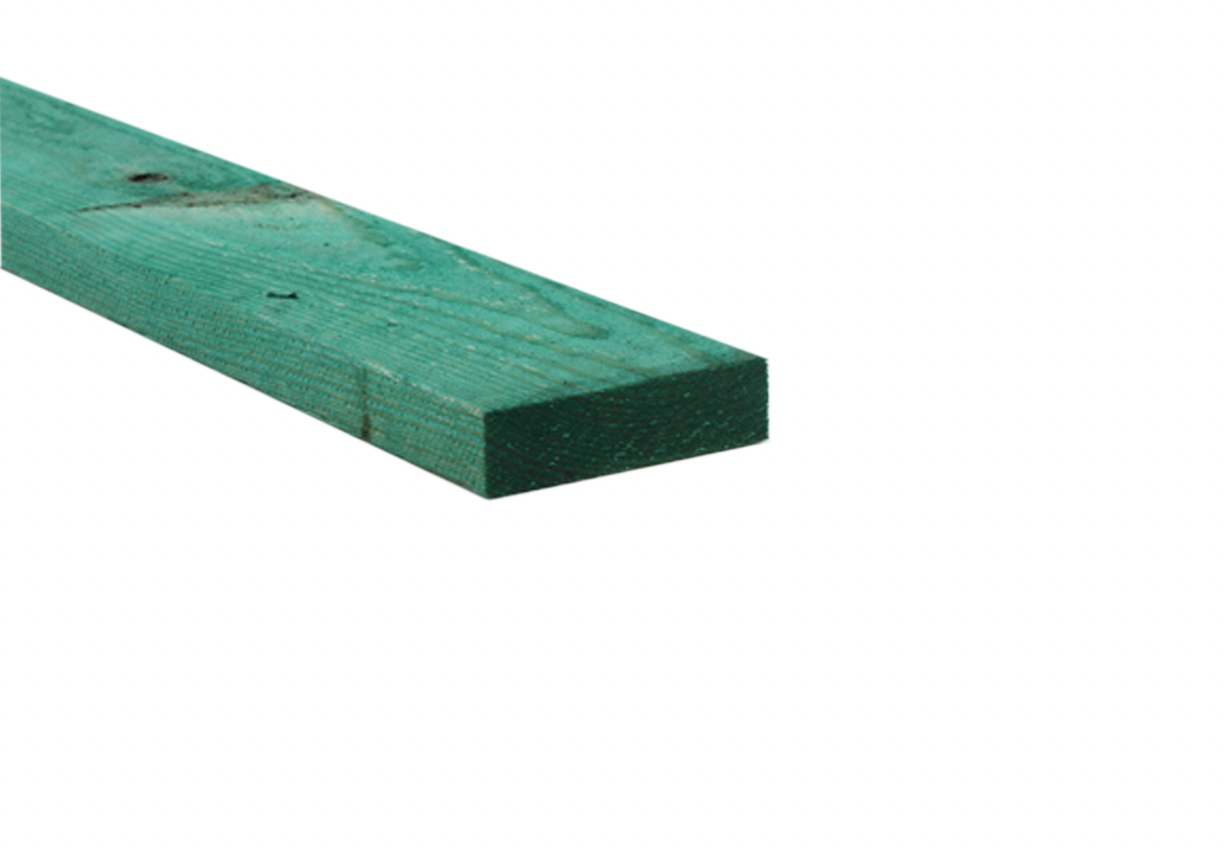 Schalieberd/Valiseplank Gedrenkt 25X100MM - 4M