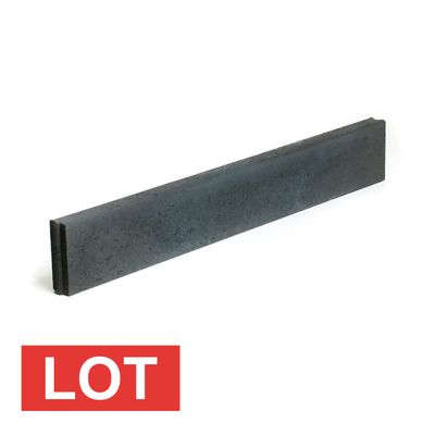 Boordsteen Zwart LOT 100X15X5CM
