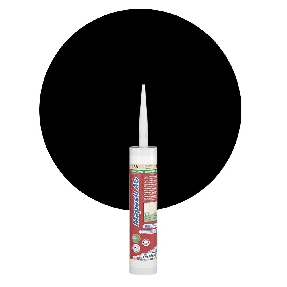 Mapei Mapesil AC ZERO 120 Zwart/ 310 ML