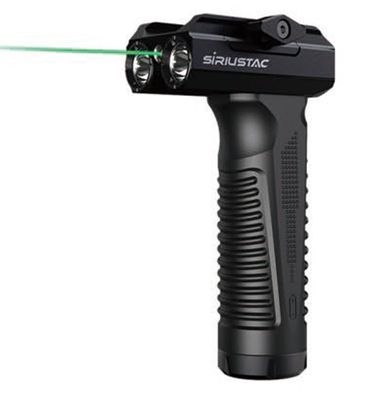 Siriustac VGCmini Foregrip Mini Laser &amp; Tactical Flashlight – 2000 Lumens and 300m Throw
