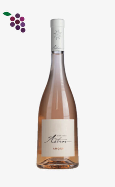 Chateau Astros Provence Rose Amour 75cl