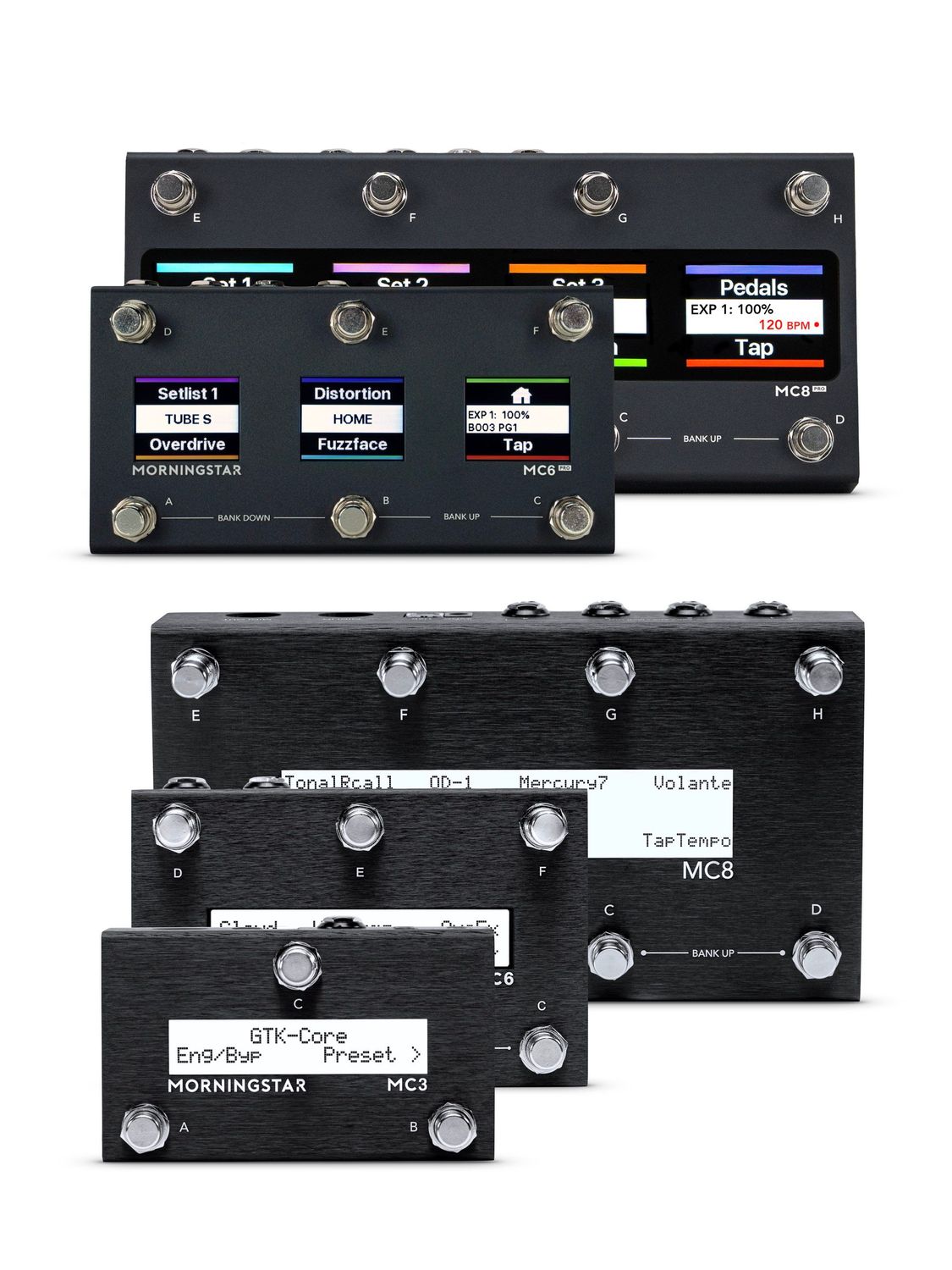 MORNINGSTAR MC6 Pro MIDIコントローラー Morningstarより新型MIDIコントローラー、MC6 Proが登場。新機能