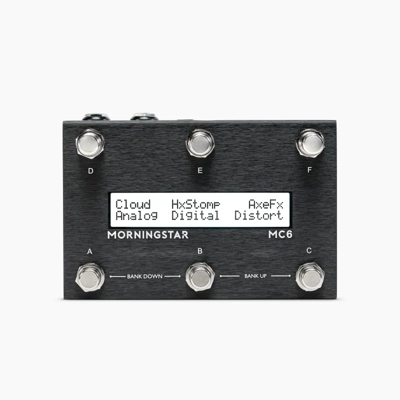 MORNINGSTAR MC6 MIDIコントローラー Morningstar FX MC6 MKII MIDIコントローラー Morningstar Engineering