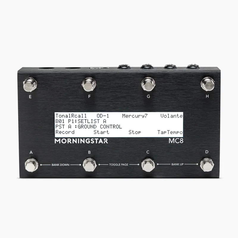 ギター MORNINGSTAR MC8 MC8 MIDI Foot Controller - Shop