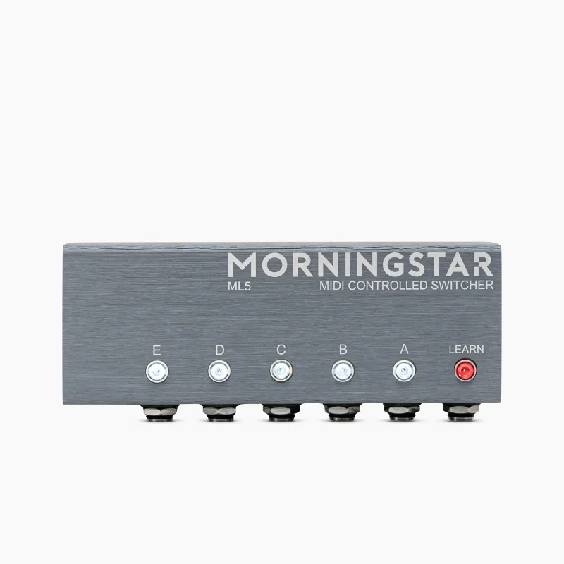MORNINGSTAR ML5 ループスイッチャー ML5 True Bypass Loop Switcher - Shop