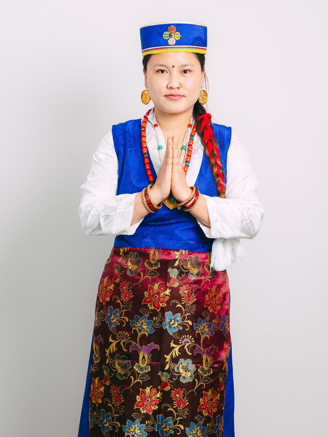 Tamang Women Dress -Bakhhu Set