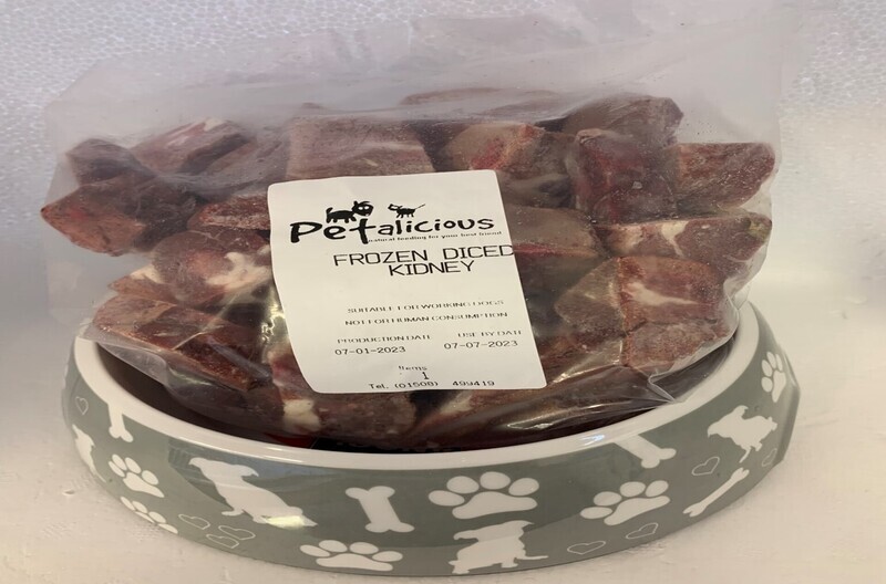 Petalicious Diced Kidney 1kg