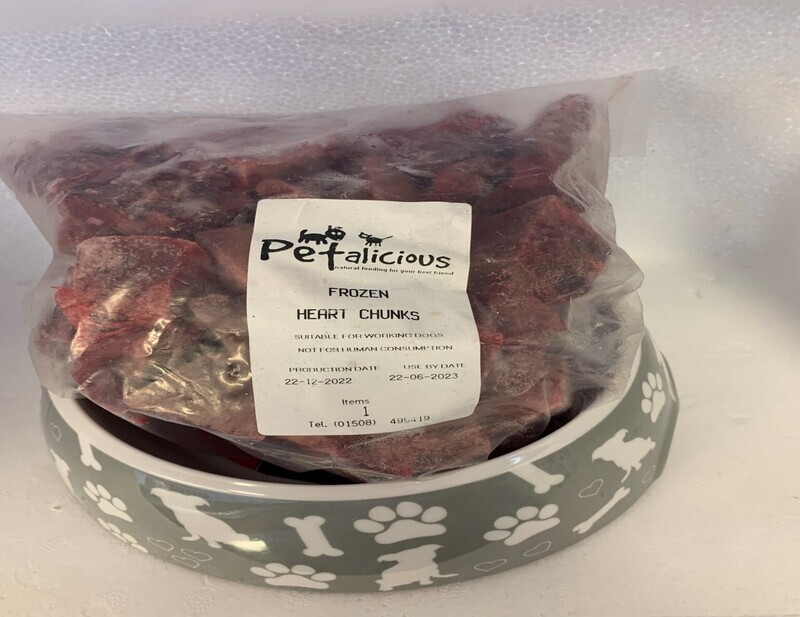 Petalicious Diced Heart 1kg