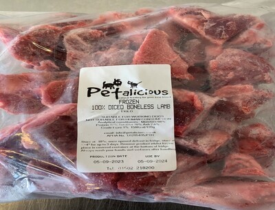 Petalicious Diced Lamb 1kg