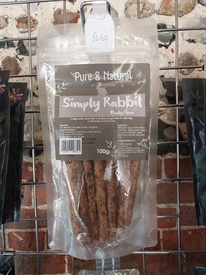 P&amp;N Meat Sticks Rabbit 100g