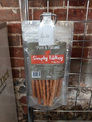 P&amp;N Meat Sticks Turkey 100g