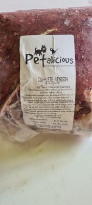 Petalicious 1kg Venison 80-10-10