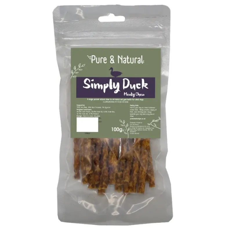 P&amp;N Meat Sticks Duck 100G