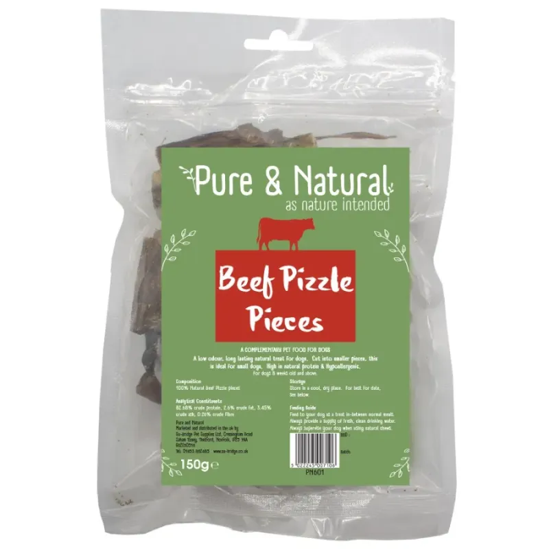 P&amp;N BEEF PIZZLE PIECES 150G