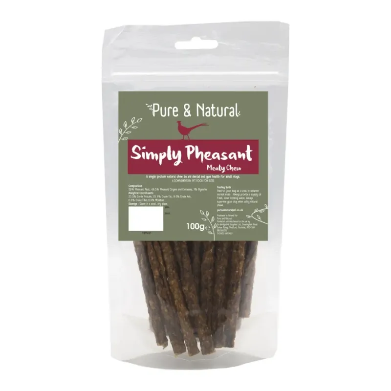 P&amp;N Meat Sticks Pheasant 100G