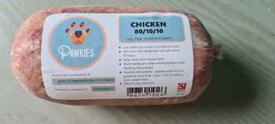 Pawkies Chicken 80-10-10