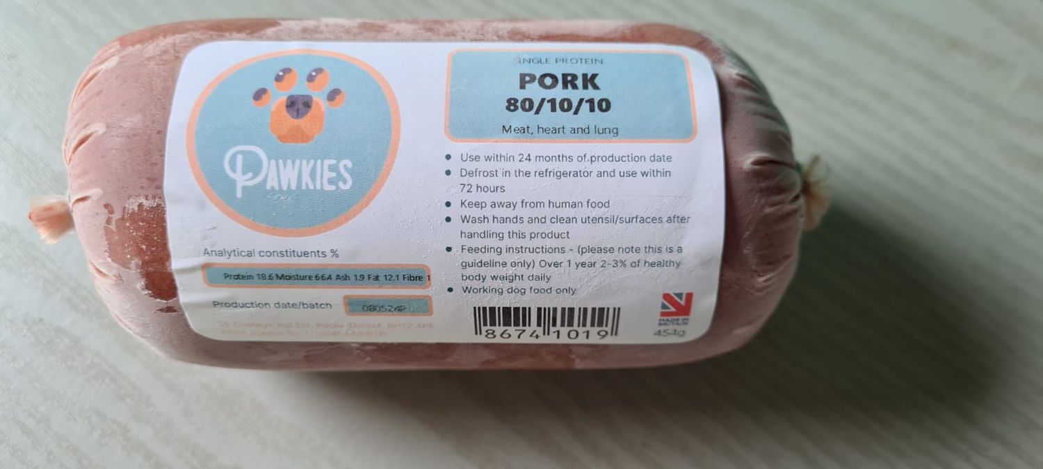 Pawkies Pork 80-10-10
