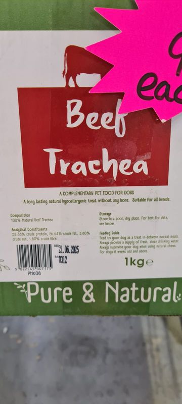 P&amp;N Beef Trachea Each