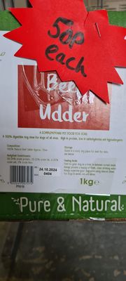 P&amp;N Beef Udder Each