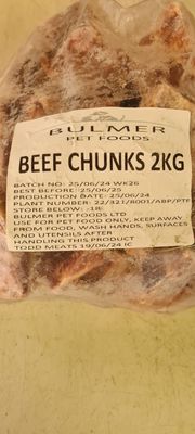 Bulmer Beef Chunks 2kg