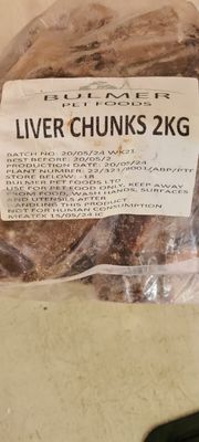Bulmer Liver Chunks 2kg